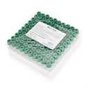 Micro Blood Collection Tubes 0.5ml Sodium Heparin Lab Collecting Tube for Lab Test Tubes Pet Animals Veterinary 100 Pcs Wrap Packaging