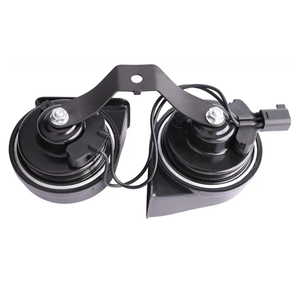 Dual Horn Assembly with Bracket Compatible with RAM 1500 2500 3500 3.6L V6 5.7L V8 2014 2015 2016 2017 Replace 68306481AB 68229241AA