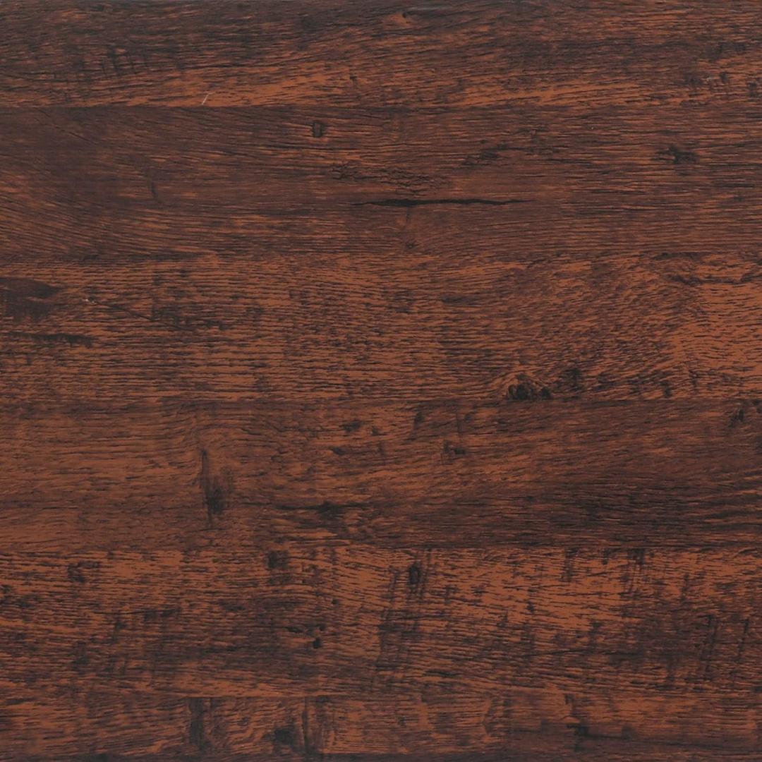 Dimoon 78.7"x17.7" Wood Stick and Peel Wallpaper Red Brown Wood Paper Red Dark Brown Wood Contact Wallpaper Waterproof Wood Plank Removable Rustic Self Adhesive Vintage Desk Table Cabinet Vinyl Roll