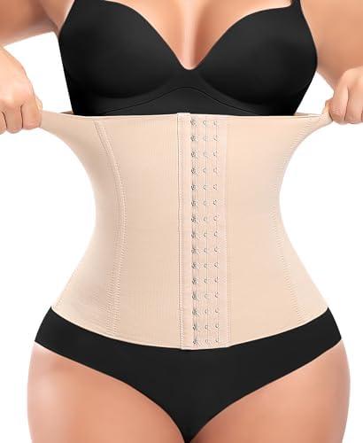 Werena Waist Trainer for Women Corset Shapewear Tummy Control Slimming Body Shaper Girdle Waist Cincher Postpartum Belly Band 2XL