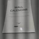 Wall Calendar 2026, 12 Months, 17" x 12" Large Wall Calendar with Hanger, Thick Paper and Spiral Binding. Classic Black & White, Professional Business Design.