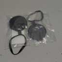 42mm Binocular/Monocular Objective Lens Caps Internal Diameter 53.8-55.8mm Rubber Cover Set Black