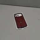 Butaiga for iPhone 17 Pro Max Leather Case with Stand, Anti-Slip Grip Ring, Fits for MagSafe (Burgundy, iPhone 17 Pro Max)