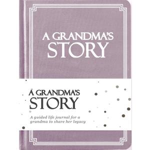 Grandma's Life Story Journal (Hardcover): A Meaningful Keepsake for Grandma to Share Her Journey & Memories, Book Includes 250+ Prompt Questions, Sentimental Gift for Mother's Day, Birthday, Christmas