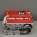 Hamilton Beach Classic Stand and Hand Mixer, 4 Quarts, 6 Speeds with QuickBurst, Bowl Rest, 290 Watts Peak Power, Black and Stainless