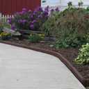 Flexible Brown Natural Lawn & Landscape Border Edging (8-Pack)