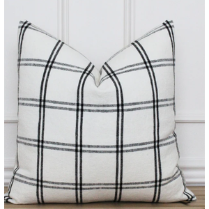 MIULEE Decorative Throw Pillow Cover Neutral Linen Fringe Throw Pillow Covers with Tassels for Couch Sofa Bed Spring Home Decor 20x20 Inch