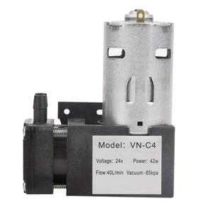 DC 24V Mini Vacuum Pump - Air, Water, Gas - 85KPa, 40L/min, Oil-Less