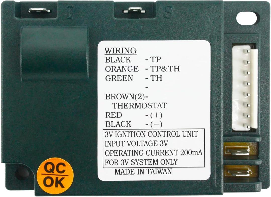 Durablow Fireplace Electronic IPI Control Module, Gas Fireplace Ignition Module Replacement for Dexen 593-592, GM-6KA, Hearth Home Technologies HHT 350-M, 6K (Meets CSA Standards (Prior to 2022))