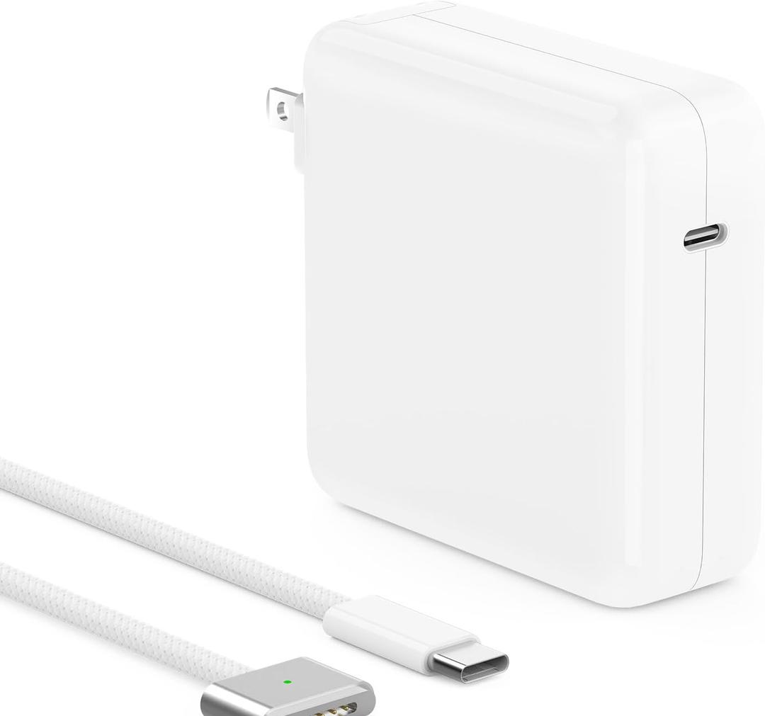 140W Charger for MacBook Pro 16 14 inch Mac Air 15 13.6 inch M5 M4 M3 M2 M1 2026 2025 2024 2023 2022 2021, 6.6FT USB C to Magnetic 3 Cable, PD 3.1/3.0, Compact, Powerful Magnetic, Original Quality (Sliver)