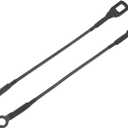 Tailgate Support Cable Rear Driver & Passenger Side 65770-04030 | Compatible with 1995-2004 Toyota Tacoma, Lift Gate Support Straps Pickup Replace 6577004030 38531, Pair Rear Tailgate Cables