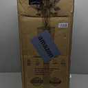 Mueller M-Resin Heavy Duty Tall Planters for Outdoor Plants, Indoor Grande Plant Pots, Boxes, Trees, Flower Pots, 2-Piece Set, 24, Modern Design, Built-in Drainage, Front Porch Decor, Dark Gray