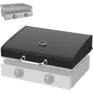 Upgrade Griddle Lid for Blackstone Omnivore 1666 22 Inch Tabletop Griddle (2024 Model), Grill Hard Cover w/Handle & Thermometer for Blackstone Hinged Lid 22" Omnivore Griddle 2203, 2304, 2205 Parts