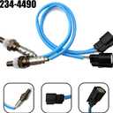 4PCS Oxygen Sensor Set (2 Upstream 234-5038 + 2 Downstream 234-4490) for Ford Escape/Fusion/F-150 3.0L 3.7L V6 2011-2016, Lincoln MKS/MKT/MKZ, Mercury Mariner/Milan