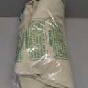 SeekMe Women's Corduroy Pants Barrel Mid-Rise Elastic Waist Cord Pants Casual Wide Leg Baggy Trouser with Pockets (X-Large, Beige)