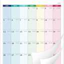 Calendar 2026-2027 - Wall Calendar 2026-2027, Jul. 2026 - Dec. 2027, 12" x 17", 18 Months Wall Calendar with Twin-Wire Binding, Hanging Hook - Colorful Lump