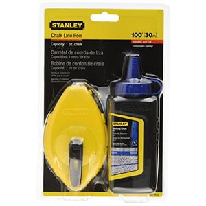 STANLEY Chalk Line, Reel with Blue Chalk (47-442)