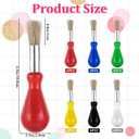 36 PCS Toddler Paint Brushes, Chubby Paint Brushes for Kids with Colorful Handle Paints Brush for Toddlers Easy Grip Paintbrushes Chubby Paints Brush Bulk for Watercolor Painting Art Craft Projects