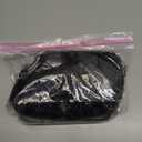 4 Pieces Girl's 20s Flapper Dresses Costume Set Feather Headband Fringed Dresses Gloves for Halloween Party (Black)