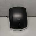 Commercial Hand Dryer Electric Compact Hand Dryer for Bathrooms Commercial 1800W High Speed Hand Dryer with Hot Cold Air and Noise Reduction 110V Silver (Black)