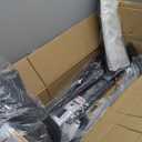 MangoStar Golf Net, 11x8ft Golf Simulators Hitting Net with High-Density Impact Screen and Target Cloth, Heavy Duty Practice Cage for Swing Driving, Home Backyard Garage Indoor Outdoor Use