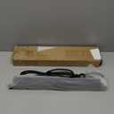 QBA 8 Outlet Metal Power Strip with USB C PD 20W, Heavy Duty Wide Spaced Outlets, Wall Mount for Home Office Garage Workshop, 6ft Cord, Black