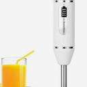 SunnyGlow Cordless Hand Blender: Rechargeable Cordless Immersion Blender Handheld, Powerful Detachable Easy Control Grip Stick Mixer Milkshakes | Smoothies | Soup| Puree | Baby Food