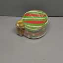 Zhehao 120 Pcs Christmas Disposable Paper Plates 7 Inches Xmas Dessert Plates Christmas Ball Shape Dish Holiday Paper Dinnerware Xmas Birthday Party Supplies for Dessert Salad Appetizer(Stylish Style)