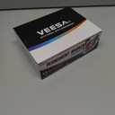 VEESA 12 Color Colored Permanent Markers Bulk of 60 Pack, Fine Tip, Fast Drying Smudge-Free, Water- & Fade-Resistant, for Office School Craft DIY, Marking on Wood Plastic Paper Metal