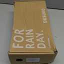 DKSUKO Waterproof Garden Shoe for Women Outdoor Slip-On Rain Boots Short Ankle Work Shoes and Garden Clogs with Comfort Insole (8, Black and Big White Dot)