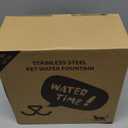 Dog Water Fountain for Large Dogs, 7L/236oz/1.8G Stainless Steel Dog Fountain, Large Automatic Pet Drinking Bowl Dispenser with Quiet Pump, Multiple Filtration, Dual-Stream for Cats and Dogs Indoor