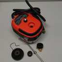 Handheld Steam Cleaner, 2500W Pressurized Steam Cleaner with 3 Brush Heads, Portable Steam Cleaner for Home, Car, Furniture, Kitchen, Bathroom and Wall, Red