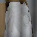 MIULEE White Sheer Curtains 72 Inches Long, 4 Panels Set, Light Filtering Rod Pocket Voile Drapes for Living Room and Bedroom, Airy Soft Fabric Window Treatments, 54 x 72 Inches