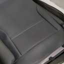 Coverado Seat Covers Full Set, Black Seat Covers for Cars 5 Seats, Car Seat Protector, Waterproof Nappa Leather Car Seat Cushion, Front and Rear Car Seat Cover Fit for Most Sedans SUV Pick-up Truck