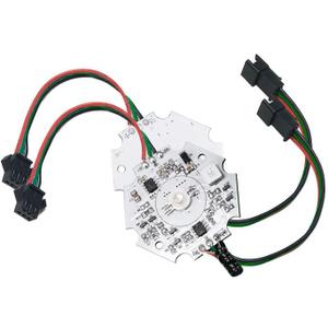 WS2811 high Power 3W/9W led Pixel Module DC12-24V Input RGB addressable Full Color high Power ModuleLED Pixel Point Light Source (3W-RGB, 5)