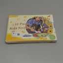 RISICULIS 11 Pieces Wooden Kids Kitchen Knife, Blue Kids Knife Set Include Wood Kids Knife, Serrated Edges Plastic Toddler Knife, Crinkle Cutter, Sandwich Cutter, Y Peeler, Cutting Board