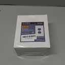 CML Jumbo Duplex Outlet Covers, 20 Pack Oversized Electrical Outlet Wall Plate, 1-Gang Switch Plates, Dual Receptacle Faceplate, Over-Size 3.5 x 5.5, Impact Resistant, Gloss White, ETL Listed