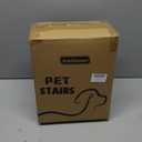 Dog Stairs for Small Dogs,3 Step Dog Ramp for Couch and Bed,Pet Stairs with Non-Slip Bottom for Old Cats,Indoor Pet Steps,Comfort,Durable,15.4" H (Beige)