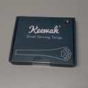 Keewah Small Bear Paw Serving Tongs 6 Pack, 5.4 x 1.3 inch, Stainless Steel