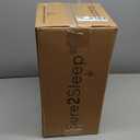 Sure2Sleep Gel Swirl Memory Foam Mattress Topper - 2 Inch, Pressure Relieving, Cooling Comfort - Made in The USA & CertiPUR-US Certified - Softens Firm Beds and Extends Mattress Life - Twin XL Size