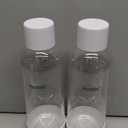 Carbonating Bottles 2Pck 1L - Compatible with MySoda and any brands - Quick-Lock Reusable Bottles - Lid and Base Made of Wood Composite - BPA Free - White
