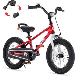 RoyalBaby EZ Kids Bike 12 14 16 18 20 Inch Balance Pedal 2-in-1 Training Bicycle Boys Girls Ages 3 to 12 Years Easy Learn for Beginners