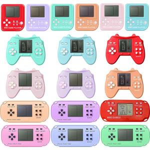 SSRMX 18Pcs Video Game Party Favors, Mini Video Game Birthday Decorations Game Keychains, Return Gifts for Birthday Party Supplies for Kids Classroom Prizes for Boys and Girls