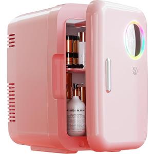 4L Skincare Fridge, Baby Pink