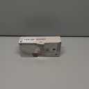 Peakeep Small Digital Alarm Clock for Bedrooms, Loud for Heavy Sleepers Adults, Dimmable Plug in Electric Large Numbers Clock Battery Backup, Slim Clock for Table Office Modern Living Room (BB) (Black With Blue)