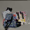 DoubleFill 6 Pcs Chicken Diapers for Indoor Chickens Reusable Washable Duck Diapers with Bowtie Adjustable Ducklings Pet Poultry Potty Training Clothes for Rooster Chicken Geese(Classic,M)