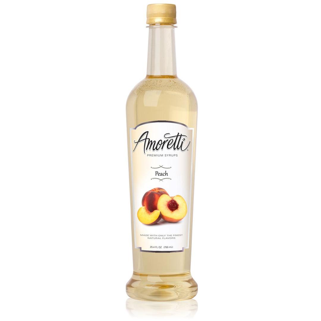 Amoretti Premium Syrup, Peach, 25.4 Ounce