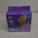 Outward Hound by Nina Ottosson Dog Spin N' Eat Dog Puzzle and Slow Feeder, Level 2 Intermediate Enrichment Toy, Green