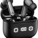 havit Wireless Earbuds with LED Display, Bluetooth 5.4 Headphones, 40H Playtime, in-Ear Earbuds with App Control for Music, Workout & Daily Use