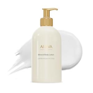 AHAVA Dead Sea Water Mineral Body Lotion - Daily Moisturizing & Hydrating Body Lotion with Osmoter, Exclusive blend of Dead Sea Minerals & Nourishing Botanical Extracts, Original, 17 Fl.Oz